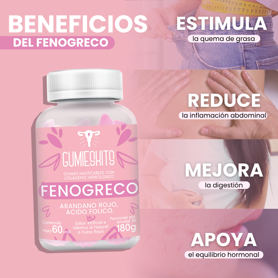 Gomitas Fenogreco