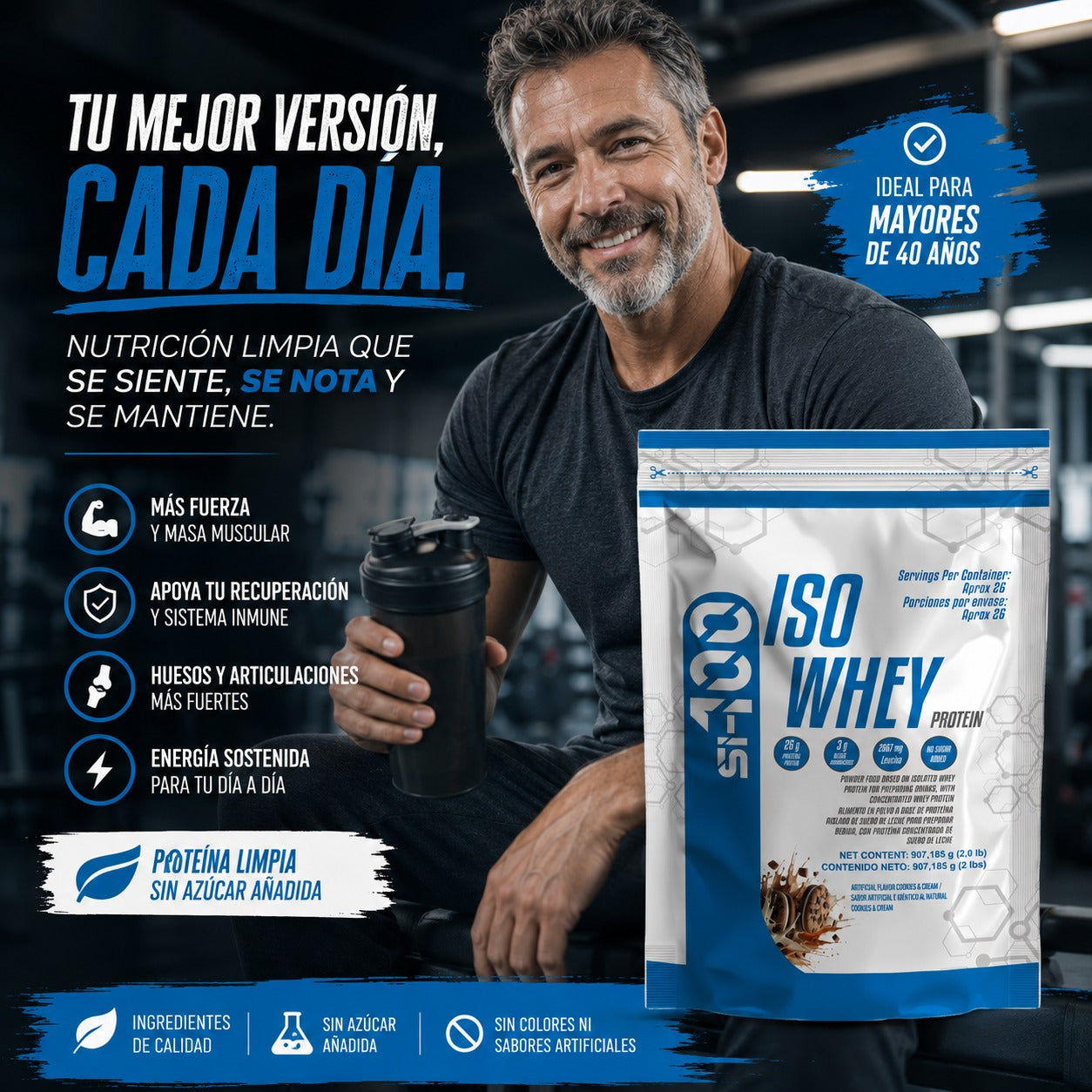 Proteína Limpia 2lb SI100 ISO WHEY