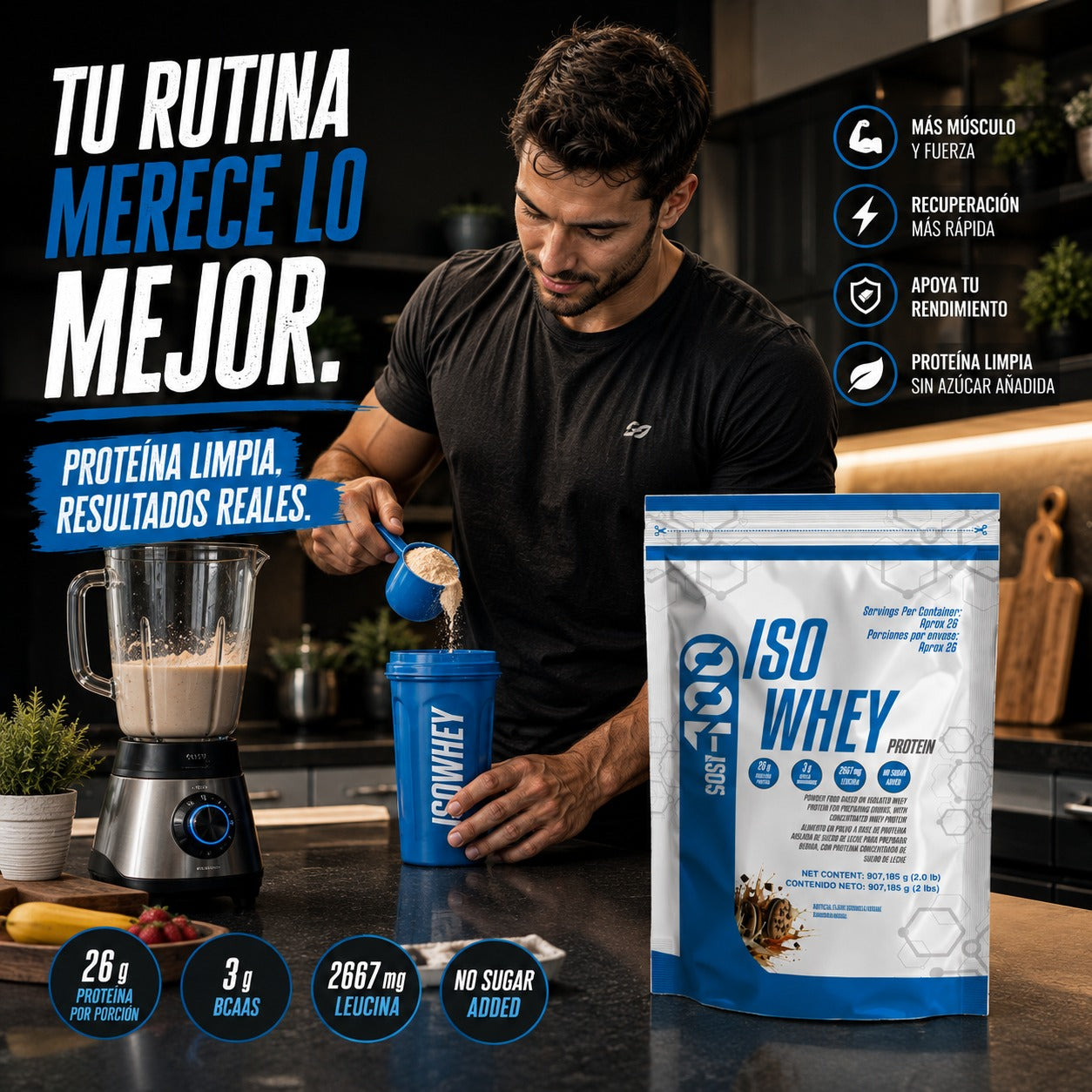 Proteína Limpia 2lb SI100 ISO WHEY