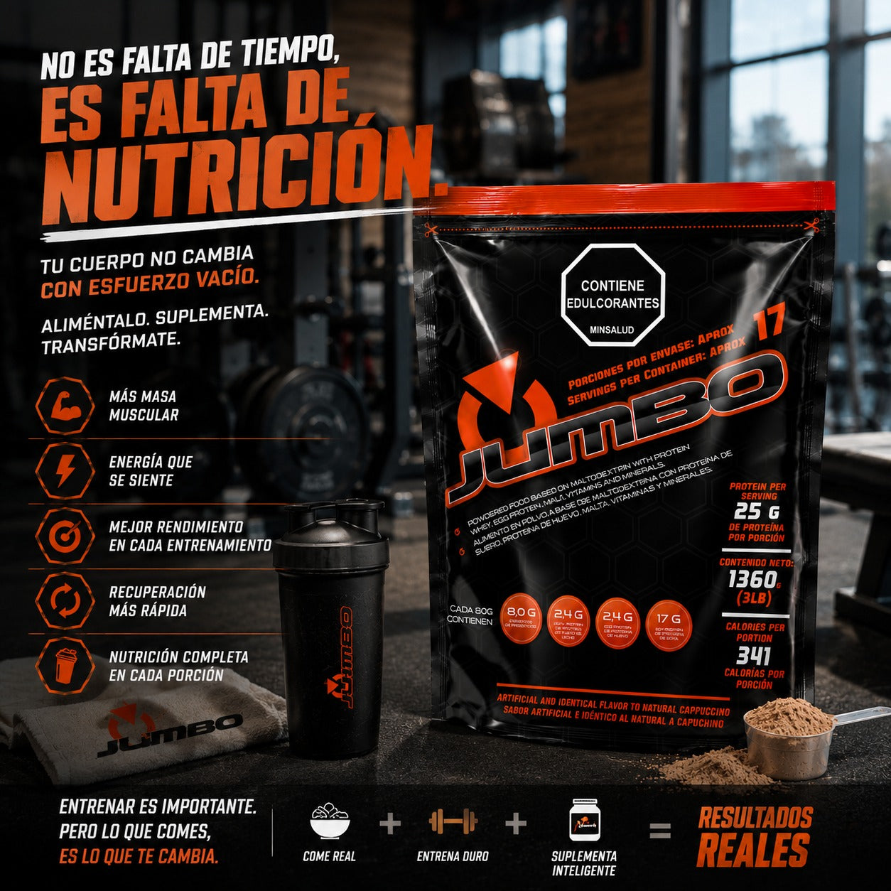 Proteína Jumbo x 3 lbs